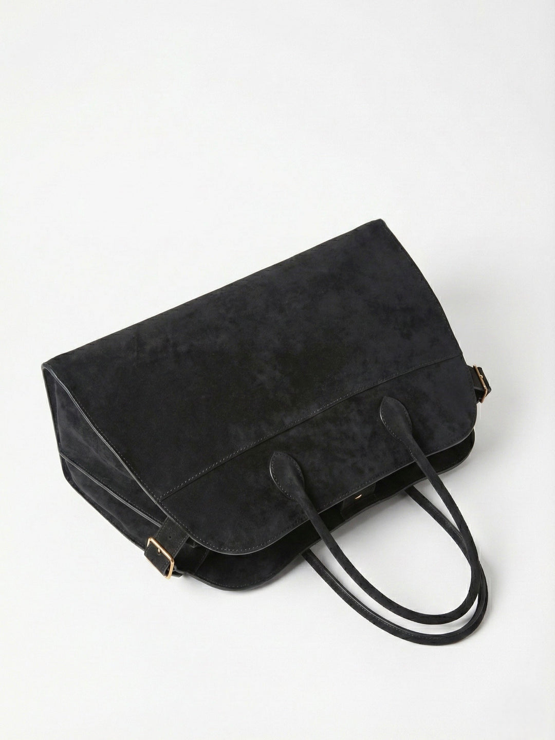 Henna | Suede Large Shopper Tote Bag