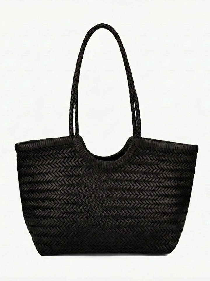 April | Woven Oversized Tote Bag