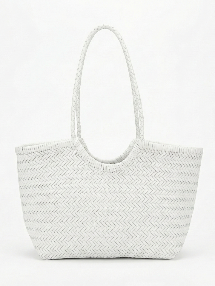 April | Woven Oversized Tote Bag