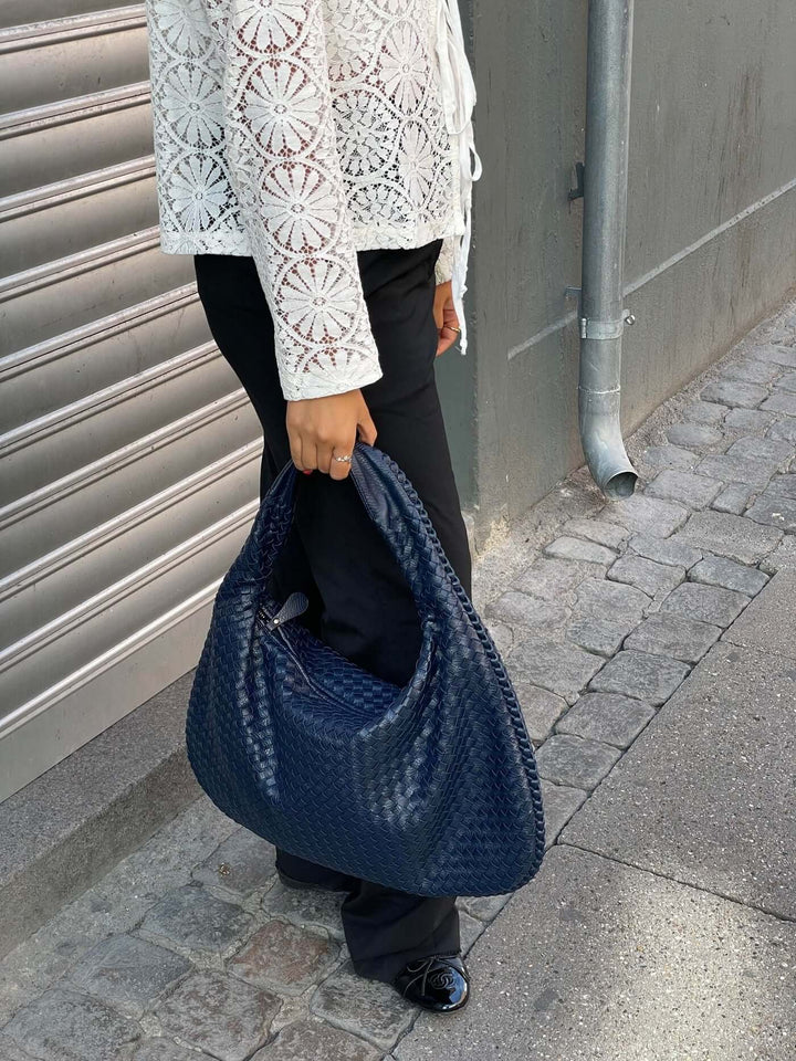 Curlew | Woven Large Shoulder Bag