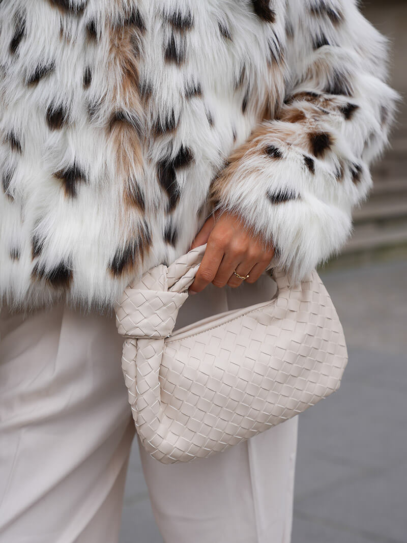 Alina | Woven Mini Shoulder Bag