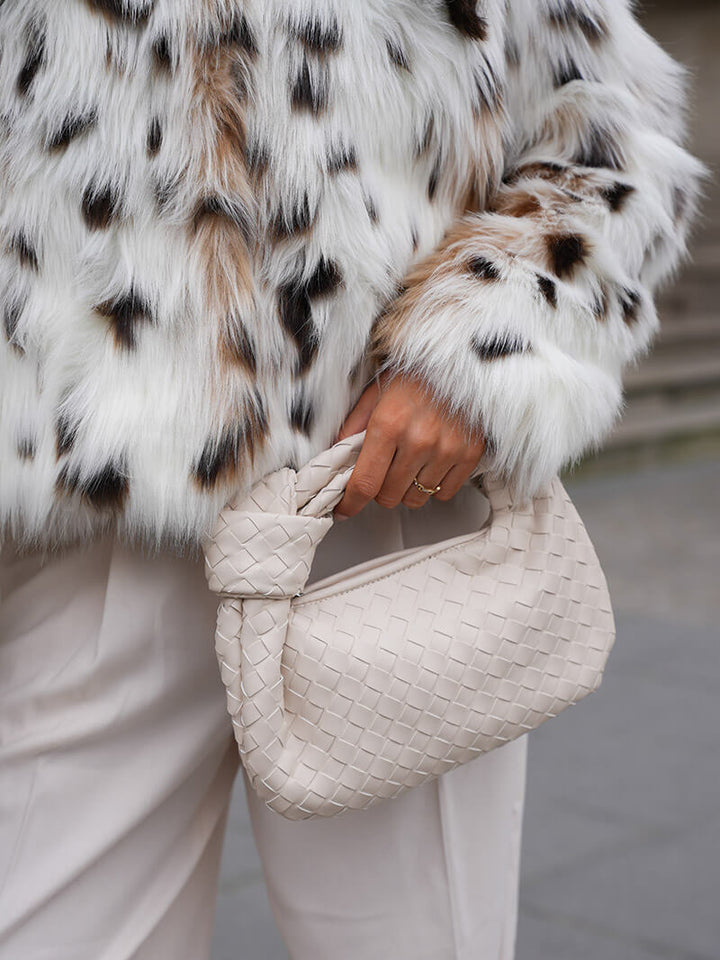 Alina | Woven Mini Shoulder Bag